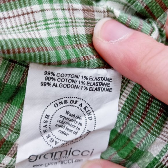 Gramicci Stinson S/S Button Up - Men M (B70144-v) - Picture 6 of 8